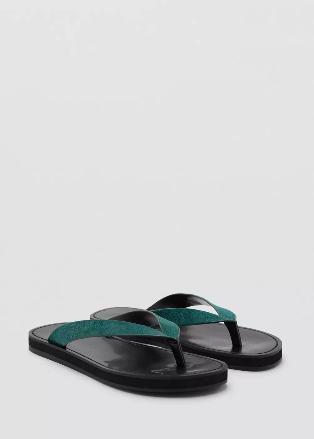 Sandales à lanières cuir, MANGO TEEN