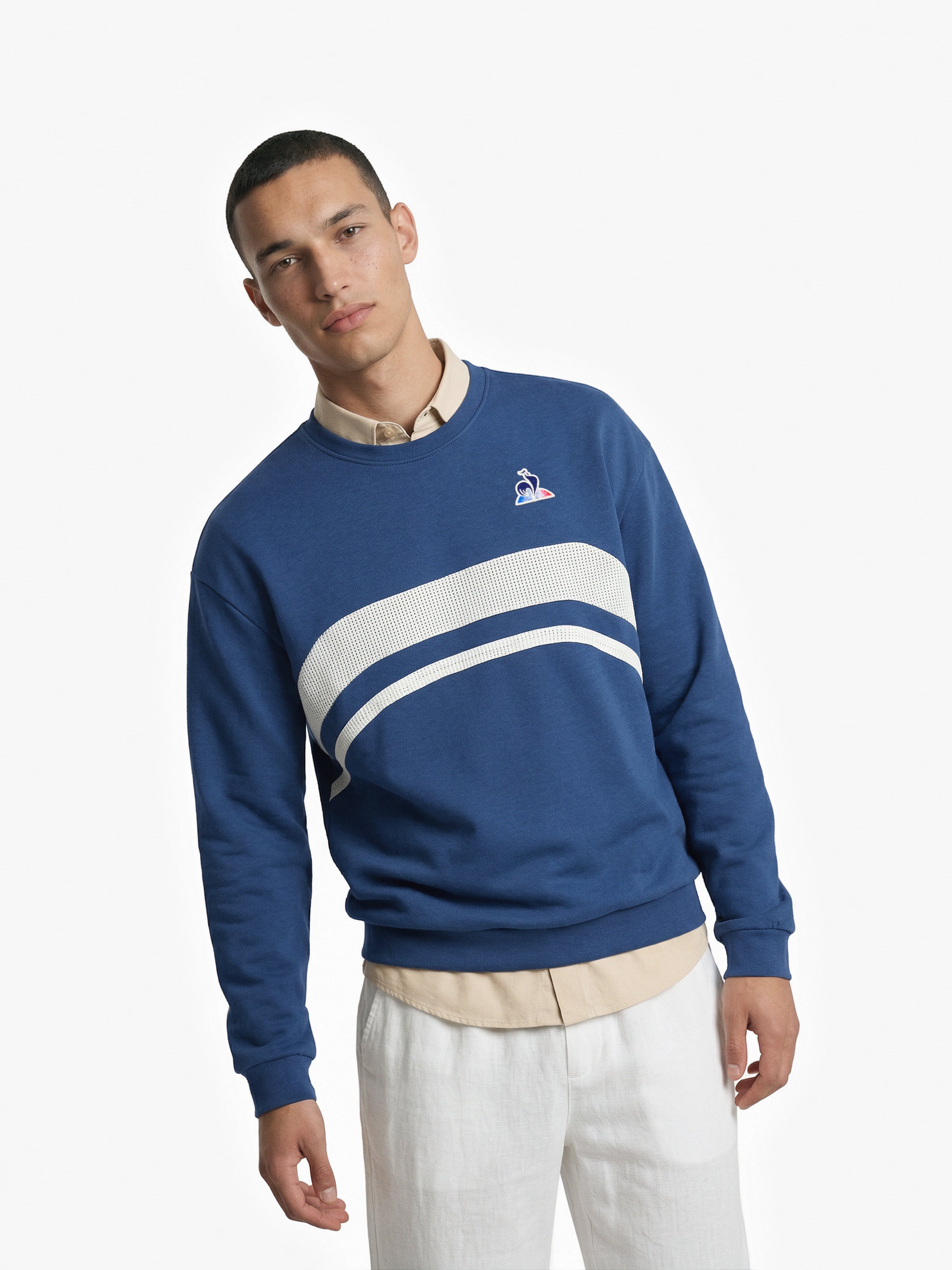 Sweat col rond Contemporain, LE COQ SPORTIF