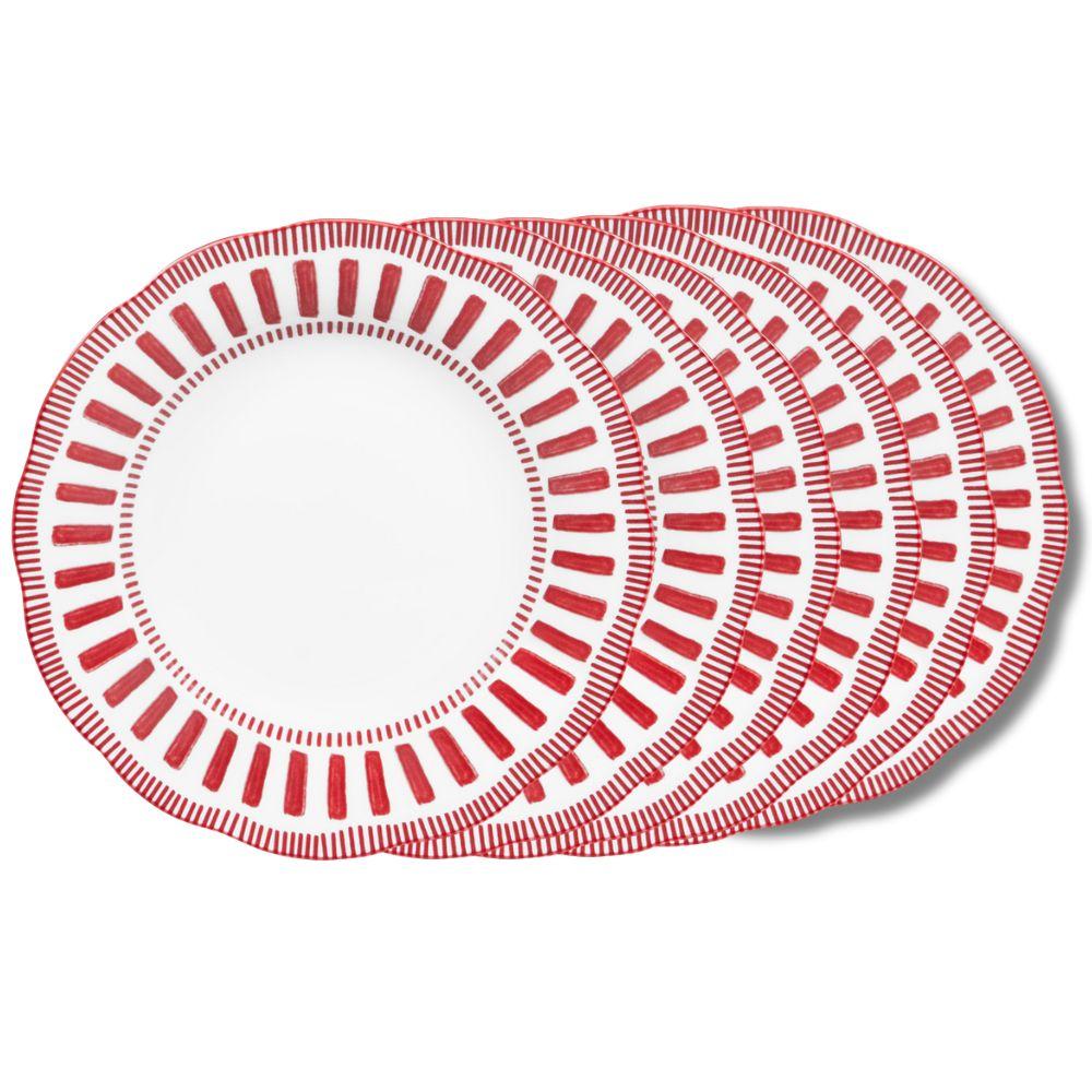Assiette creuse Napoli  22 cm (lot de 6) - NAPOLI, TABLE PASSION