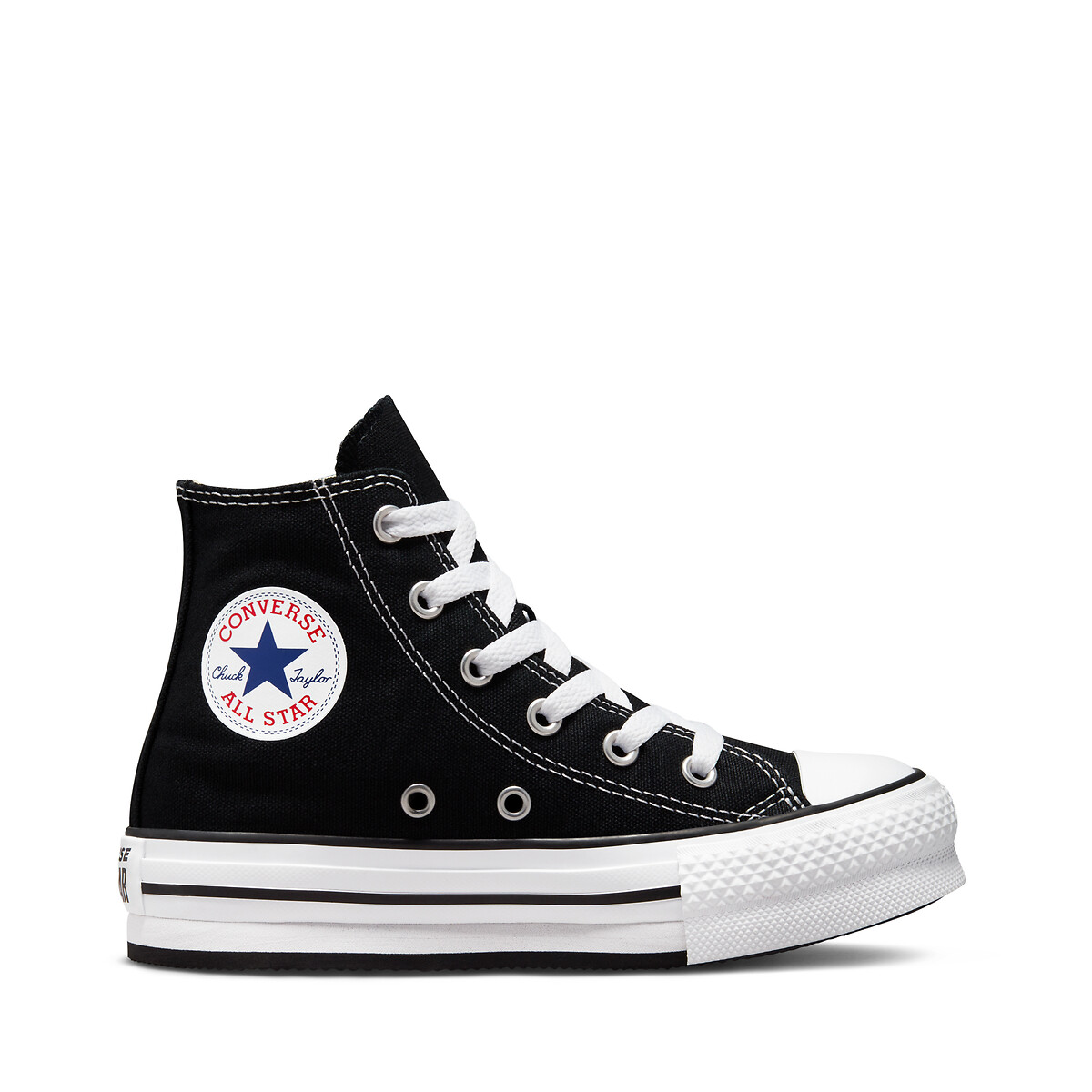 Kids Chuck Taylor All Star Eva Lift Canvas High Top Trainers