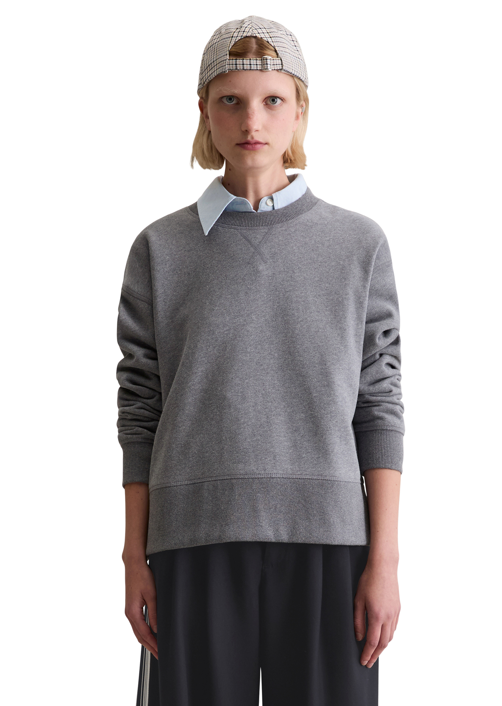 Sweat-shirt relaxed en mélange de coton organique, MARC O’POLO DENIM