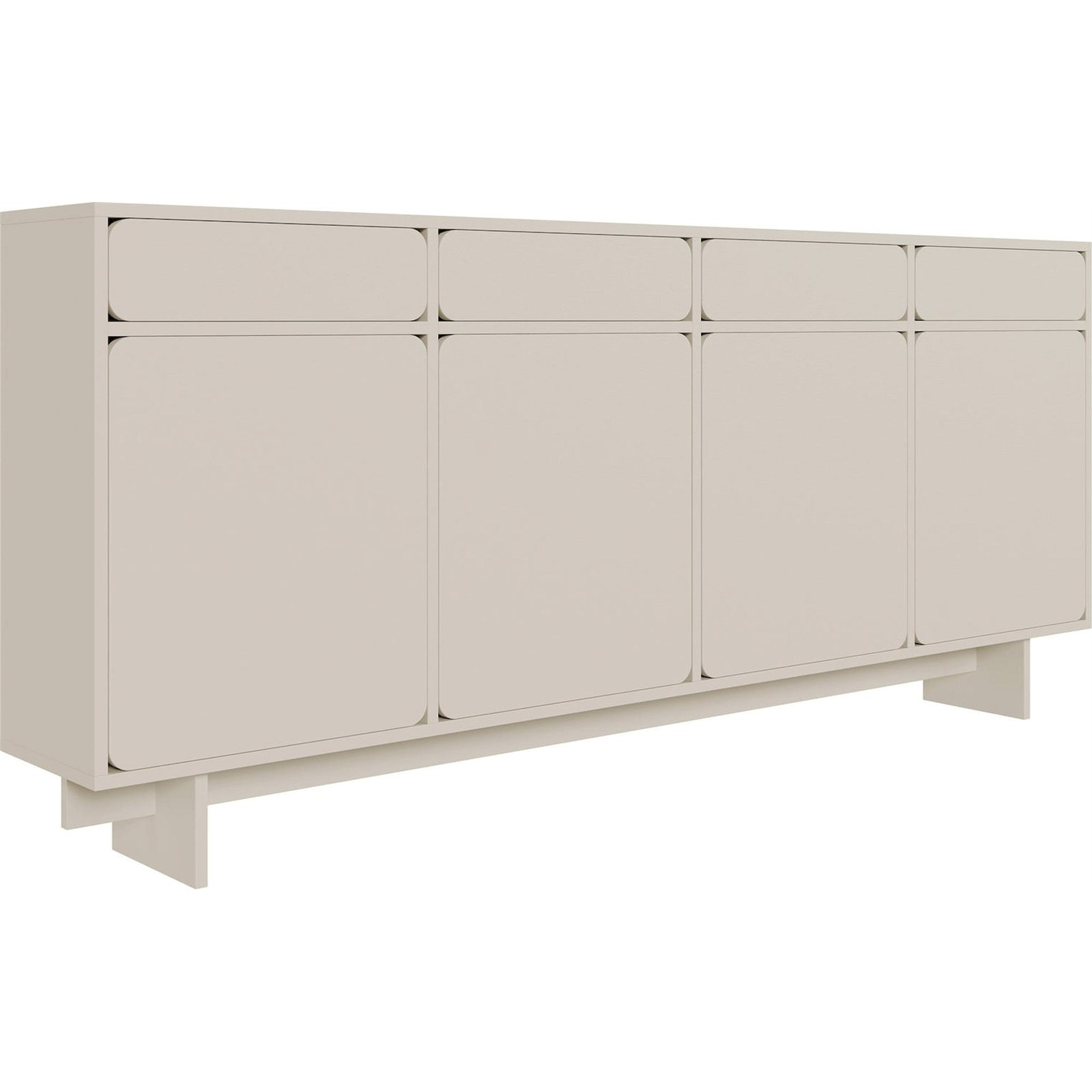 Buffet bas 4 portes 4 tiroirs collection WUWU, RECOLLECTION