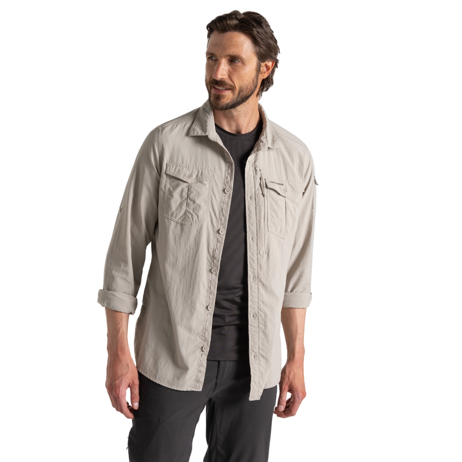 Chemise unie manches longues ADVENTURE, CRAGHOPPERS