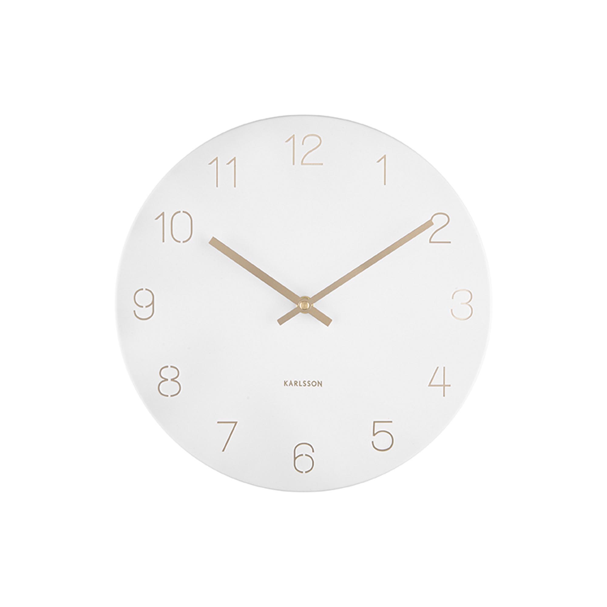 Horloge Murale Acier CHARM, KARLSSON