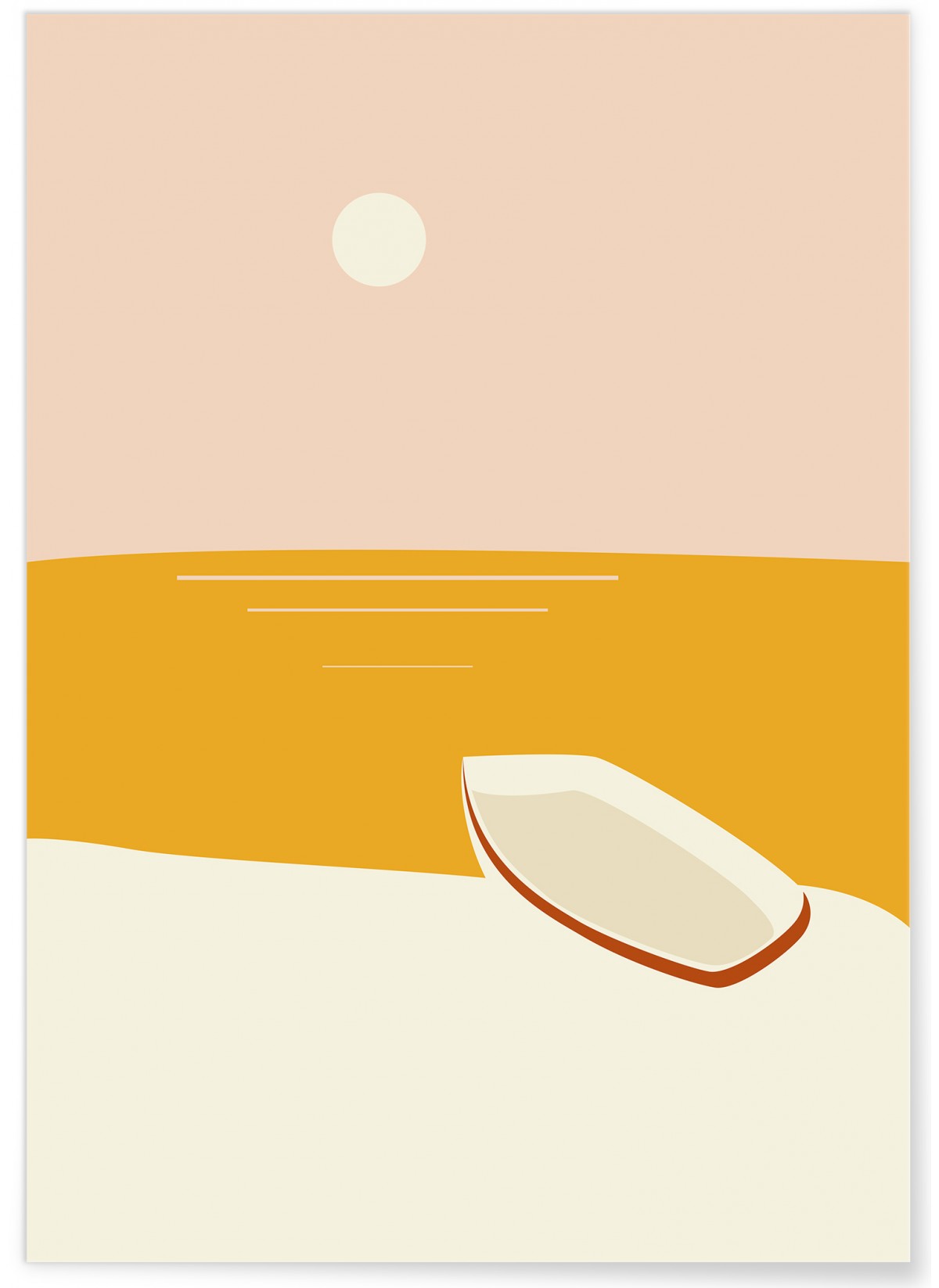 Affiche Abstract Landscape 3, L'AFFICHERIE