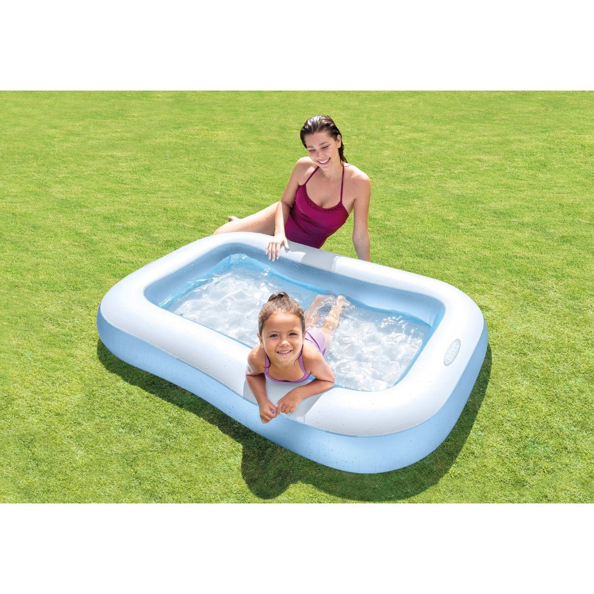Intex - Piscine gonflable pour enfants avec ballon de plage et piscine -  132 x 28 cm