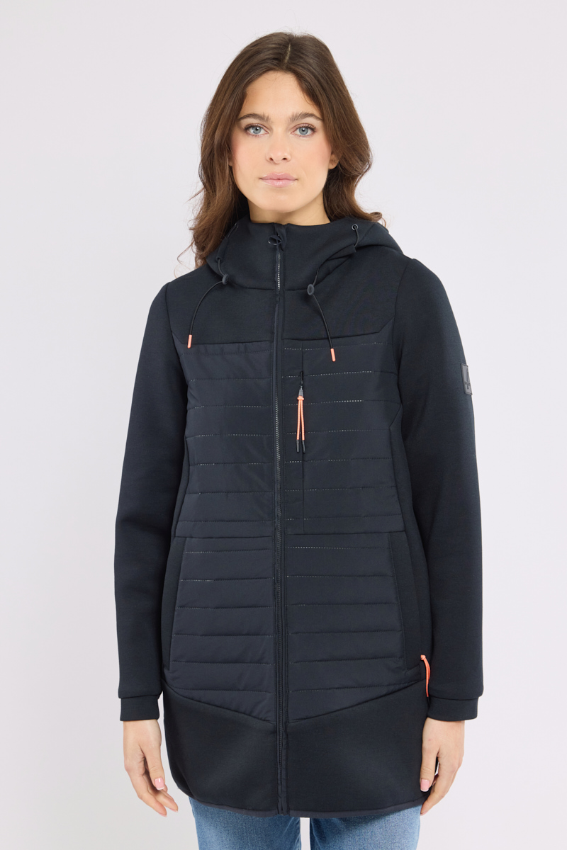 Veste bi-matière MOMBEL, BERMUDES