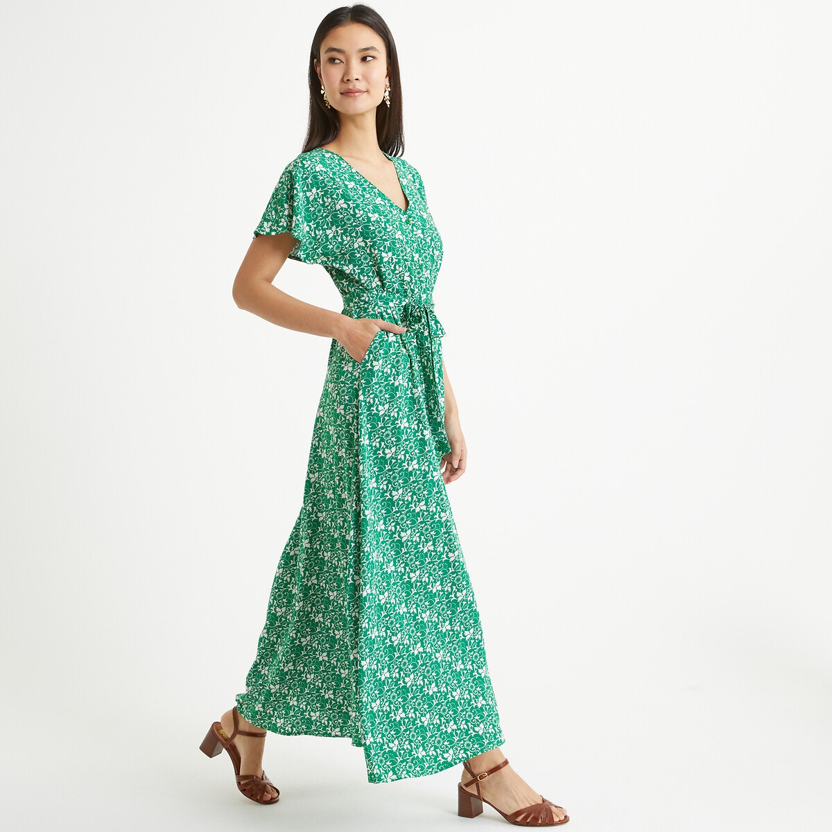 La redoute robe outlet longue fleurie