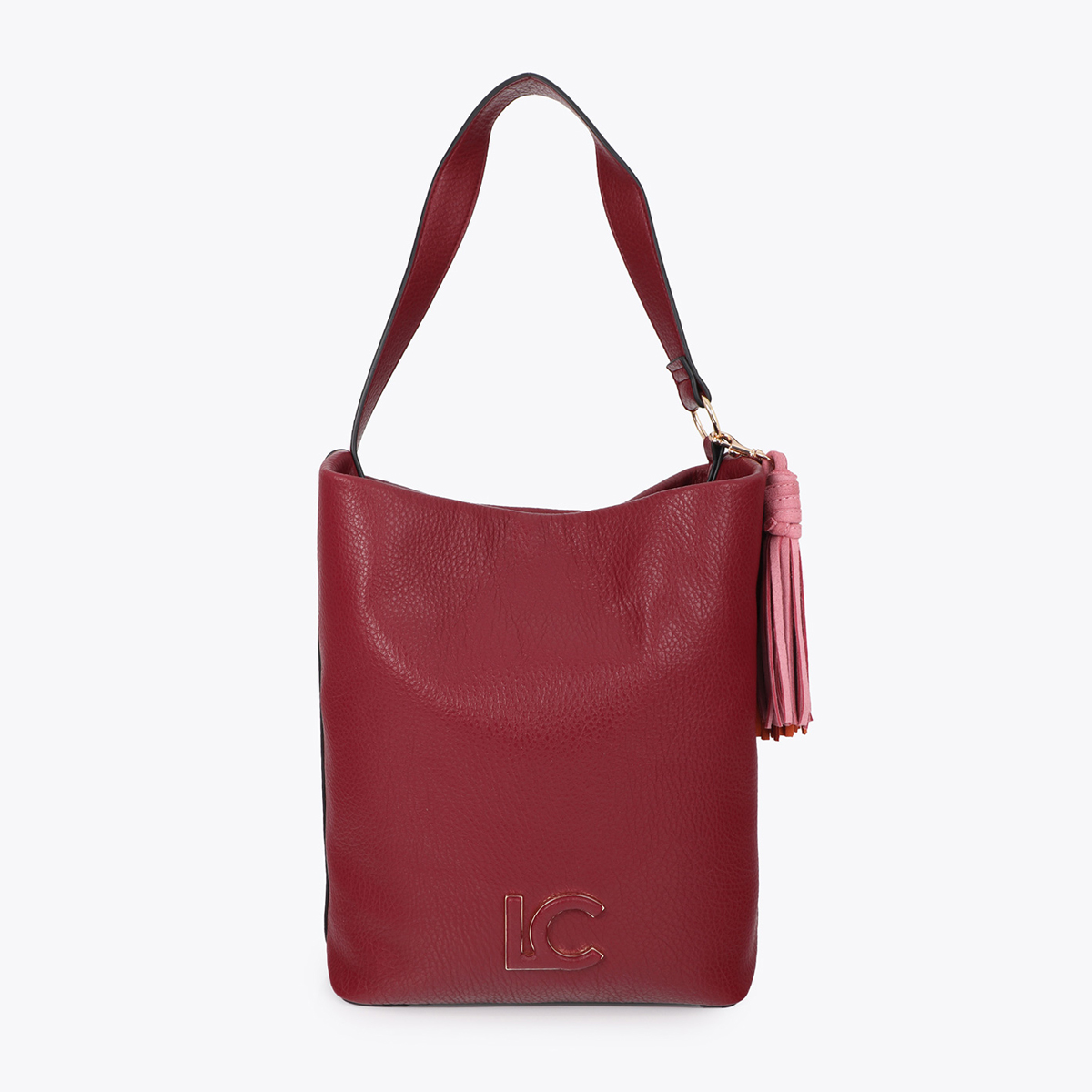 Sac à main avec pompons, LOLA CASADEMUNT