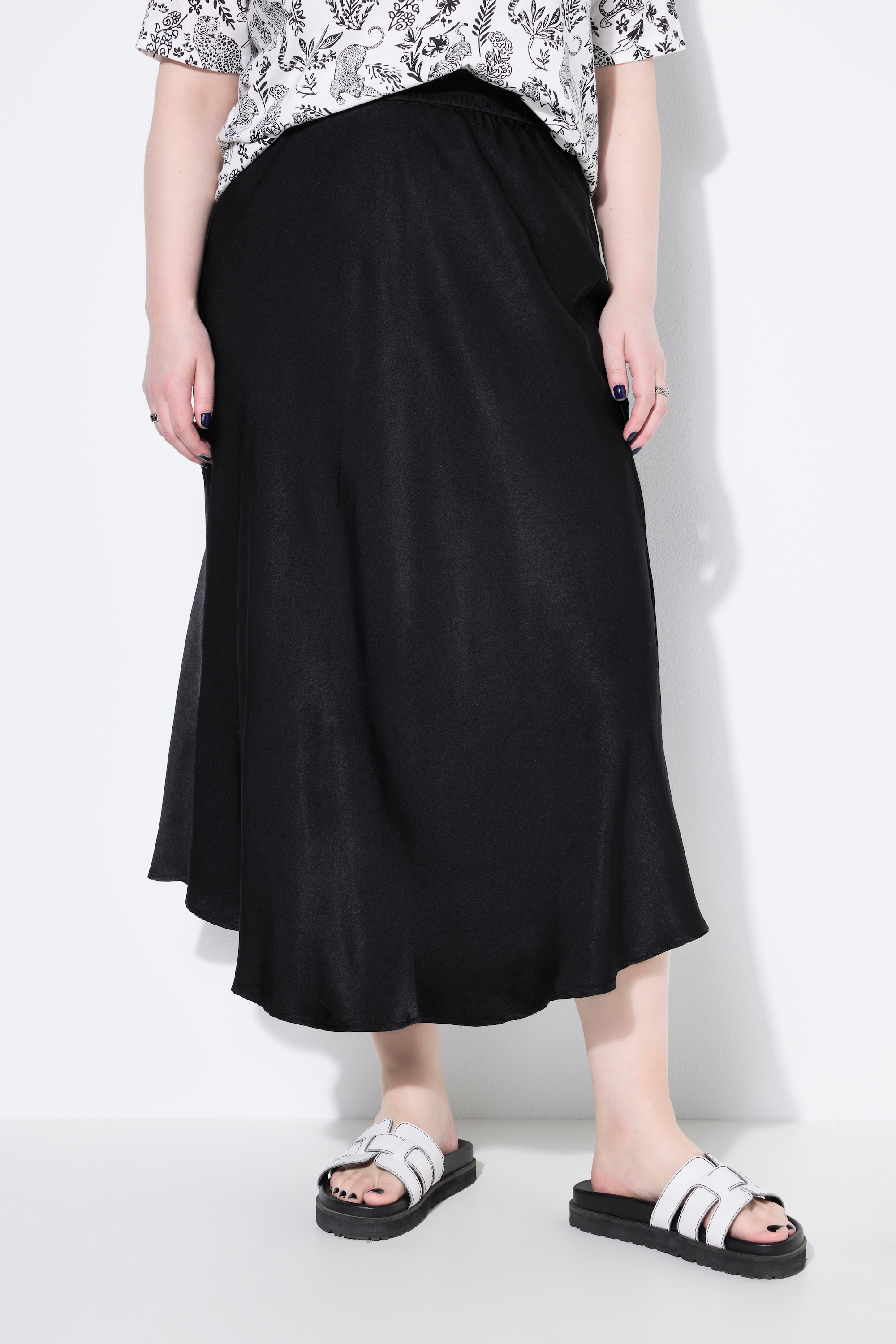 Jupe maxi en satin aux reflets scintillants, STUDIO UNTOLD