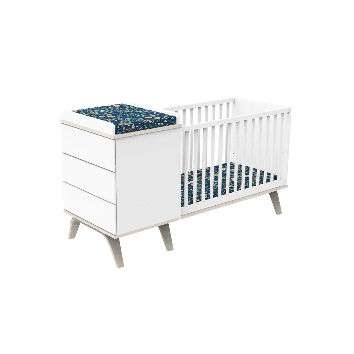 Lit Bebe Evolutif Blanc La Redoute Lit Bebe Evolutif Blanc La Redoute