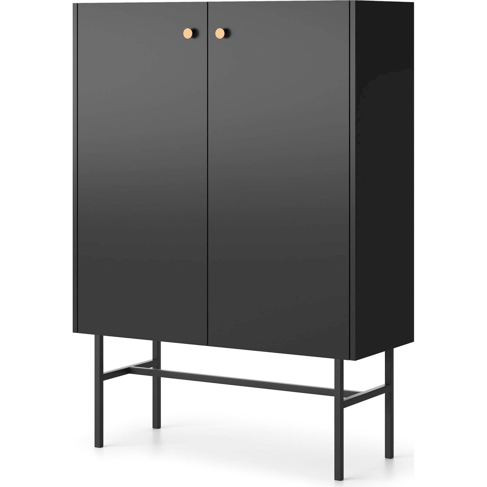 Commode haute deux portes au design épuré, RECOLLECTION