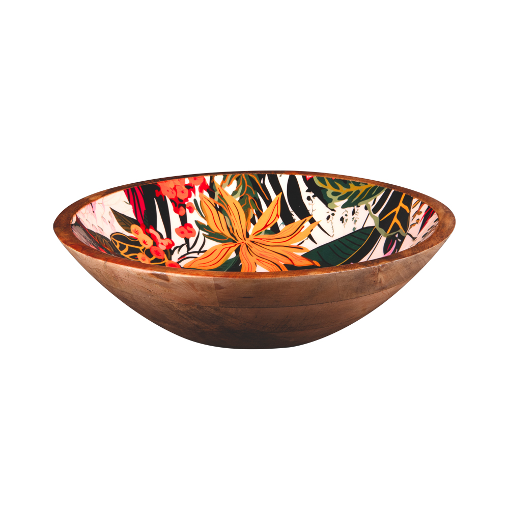 Coupe Taiana en manguier 30 cm - TAIANA, TABLE PASSION