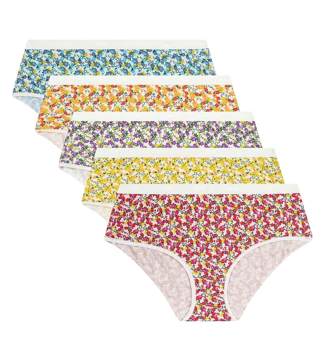 Lot de 5 boxers POCKETS COTON, DIM