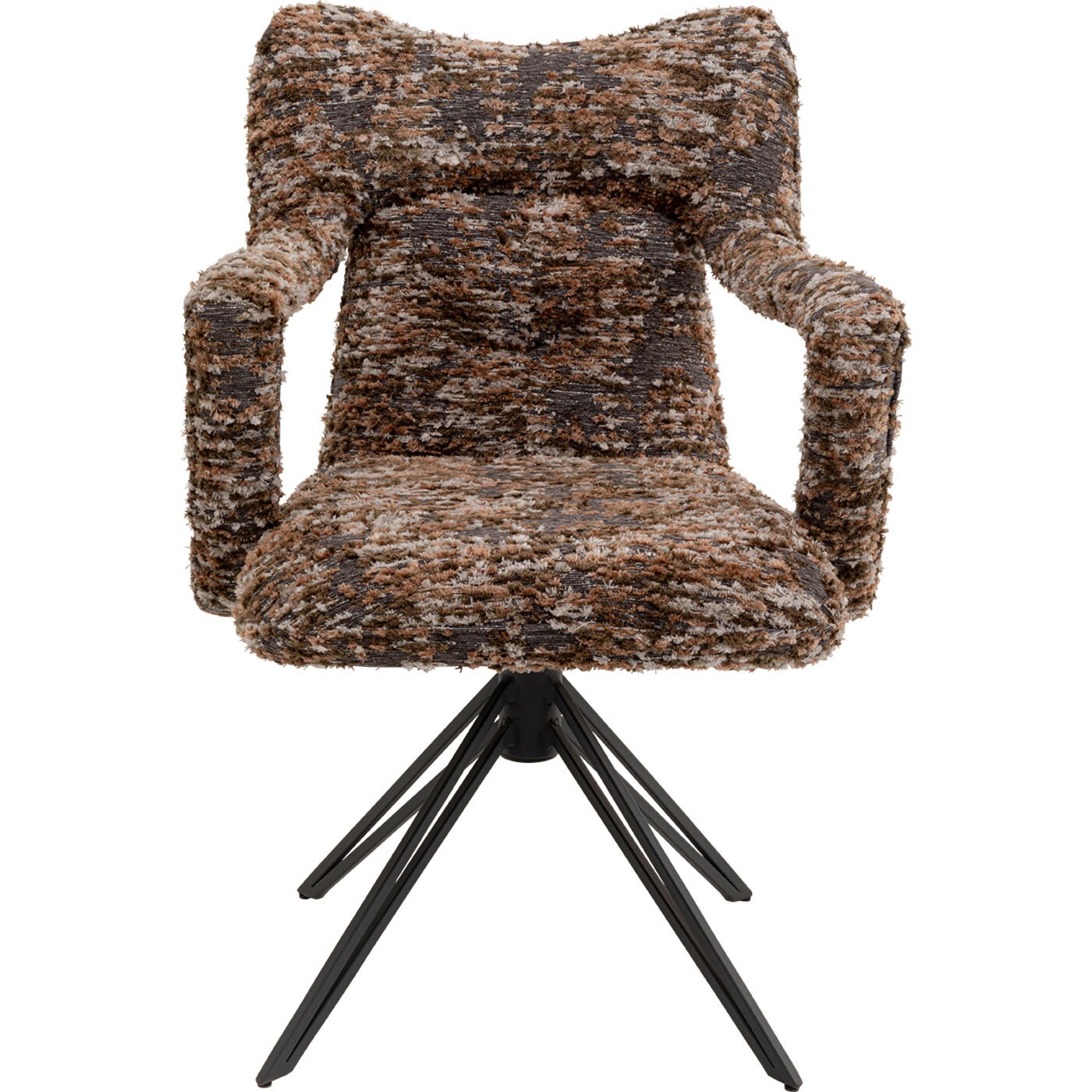 Chaise avec accoudoirs pivotante, CHRISSY, KARE DESIGN