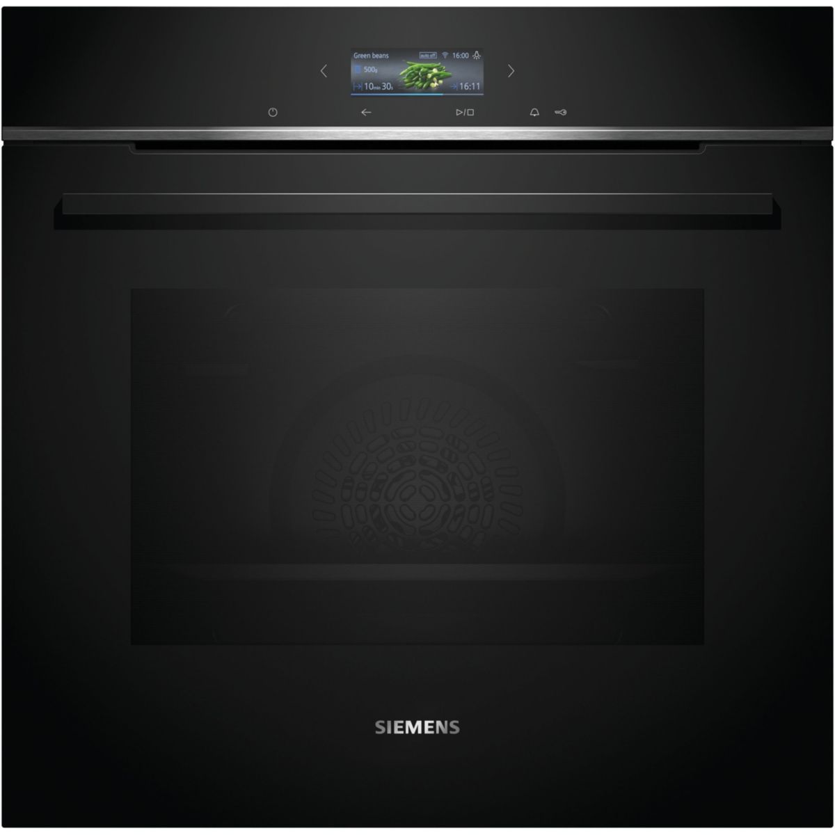 Four encastrable HB772G2B1S - Pyrolyse - Chaleur pulsée - Porte froide - Écran tactile - iQ700 - Sonde de Cuisson, SIEMENS