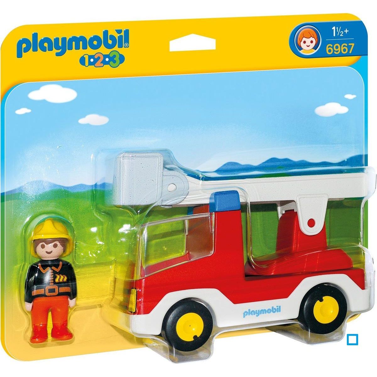 Camion De Pompier Avec Echelle Pivotante Pla6967 Playmobil La Redoute