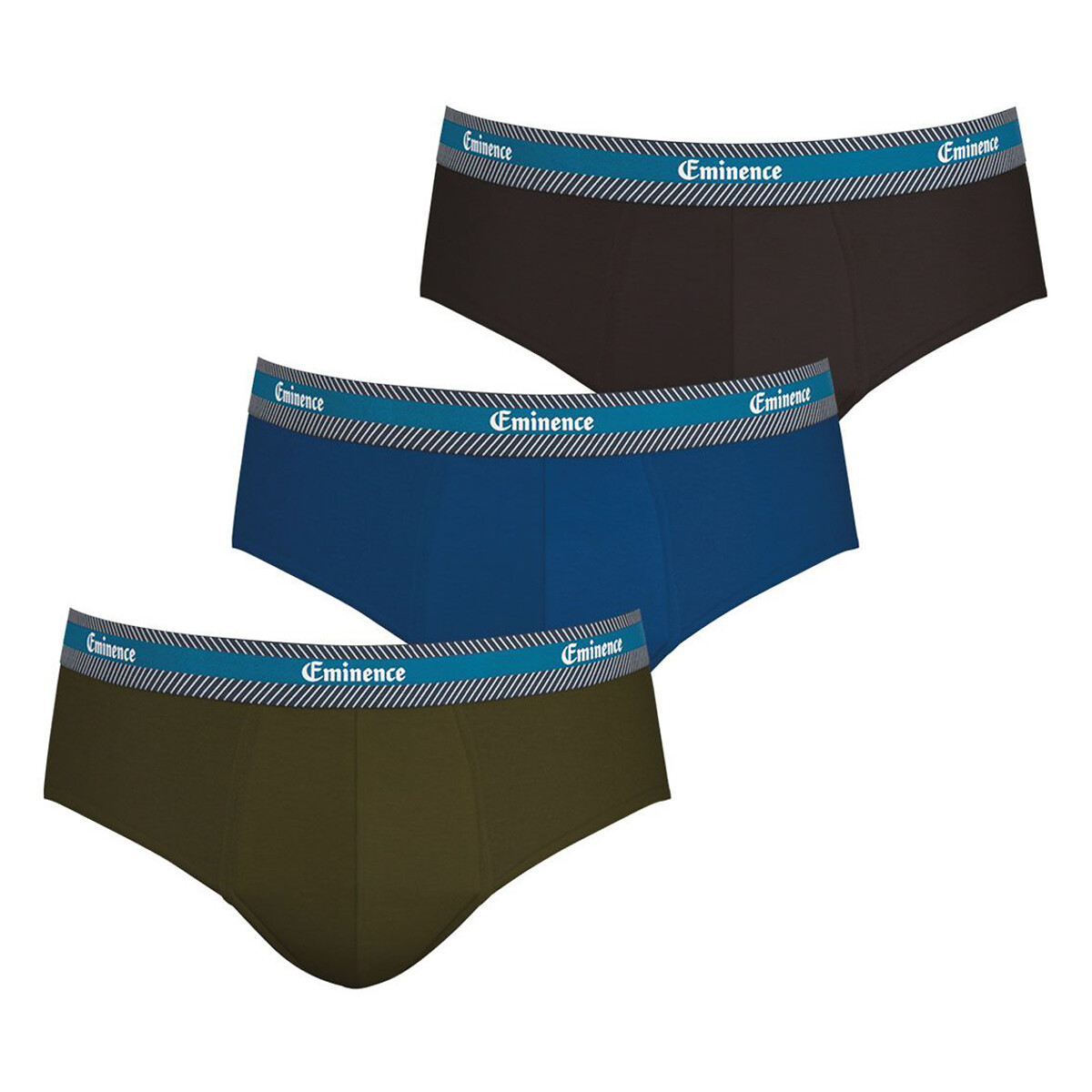 Image of Pack of 3 Briefs in Organic Cotton
