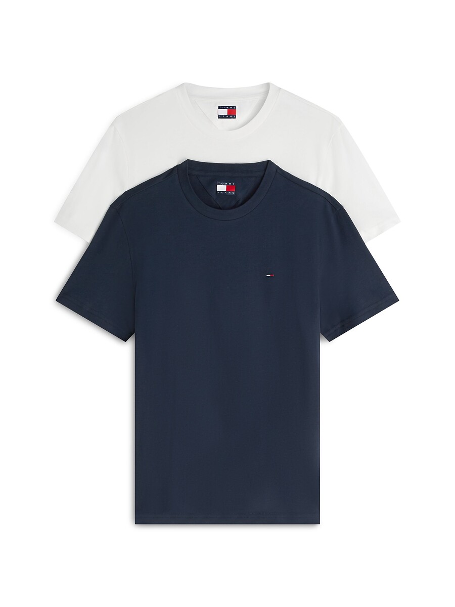 Lot de 2 T-shirts manches courtes slim, TOMMY JEANS