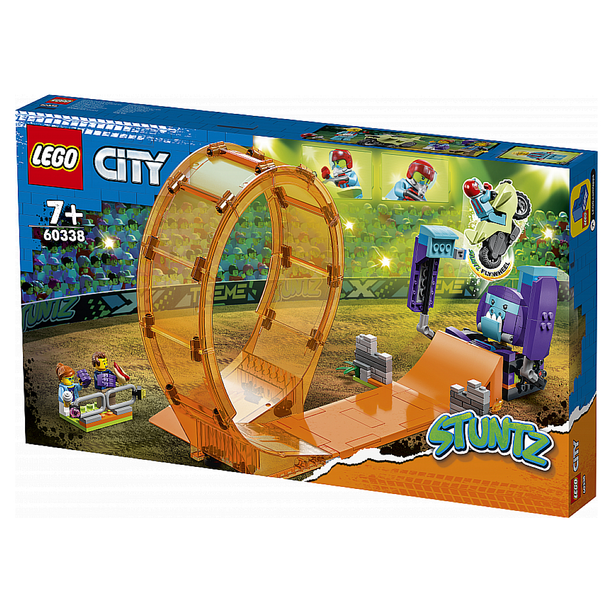 60338 Le looping du chimpanzé cogneur ® City, LEGO