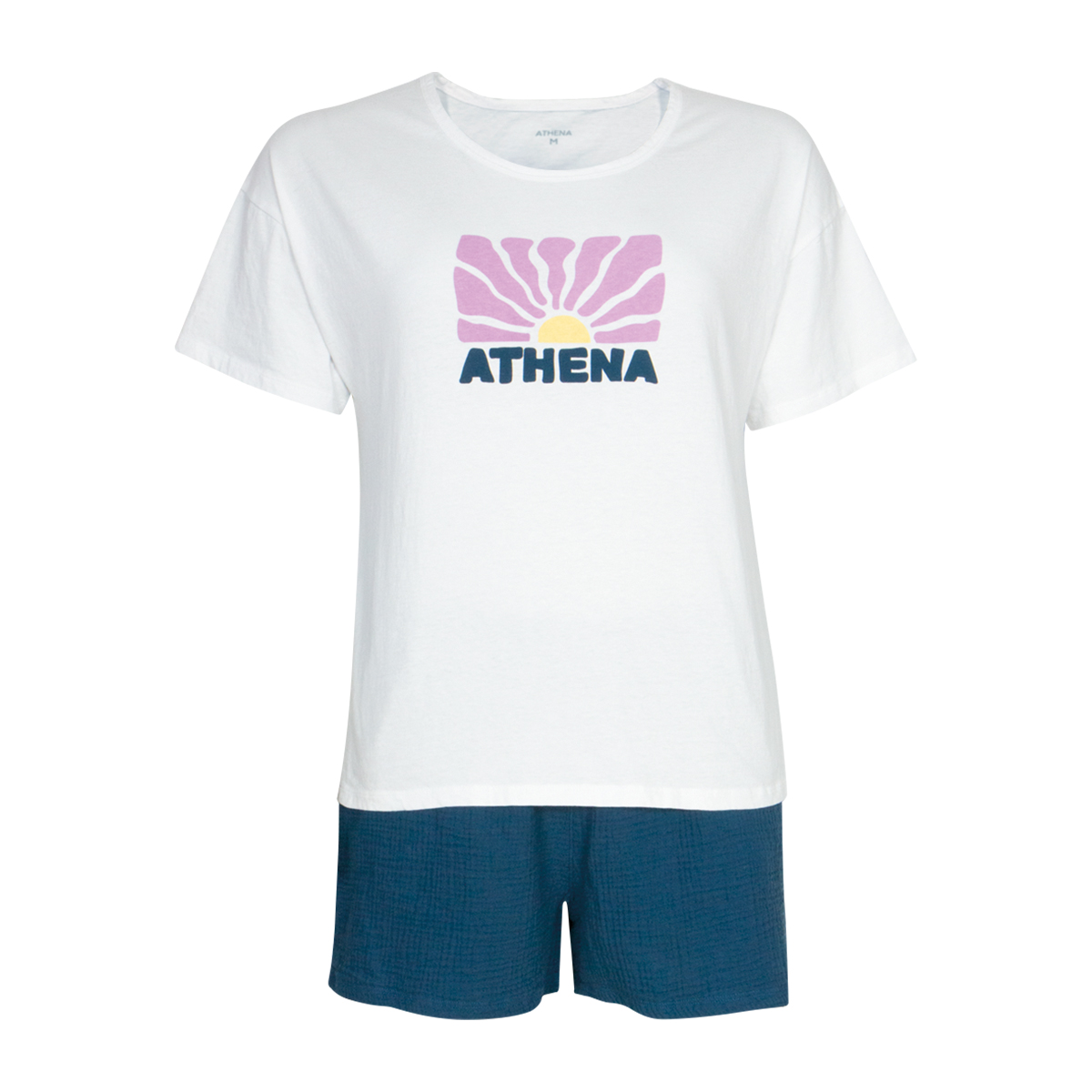 Pyjama court  EASY COTON, ATHENA
