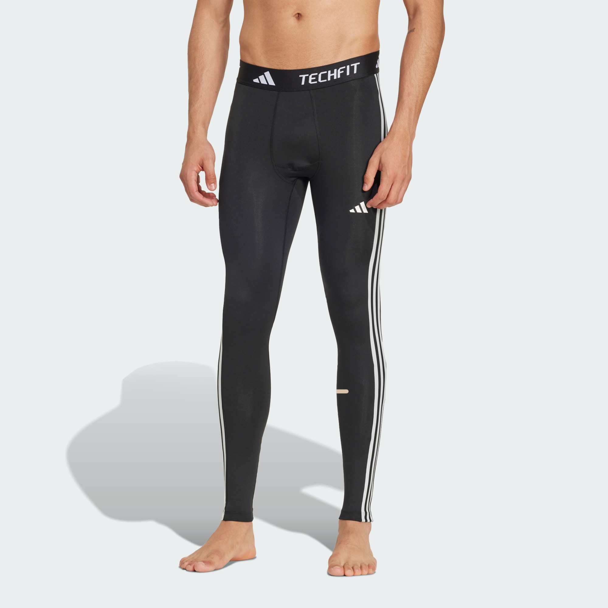 Collant Long De Training 3 Bandes Compression Techfit, adidas Performance