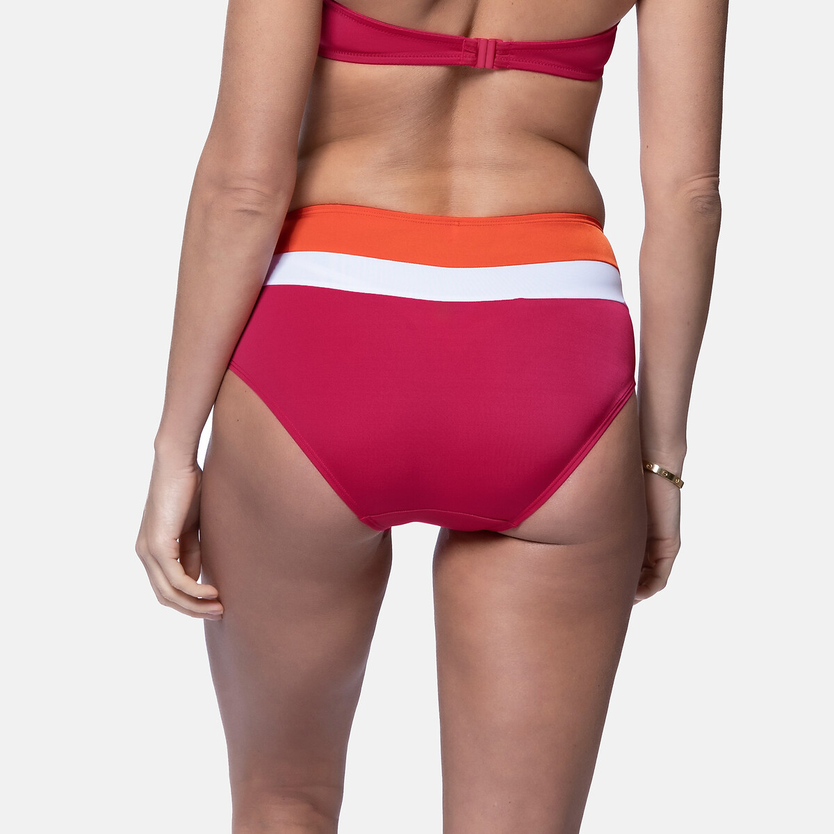 Generico Pantaloncini Bikini Alti da Donna per Pantaloncini Corti da Corsa da Bagno Slip a Vita