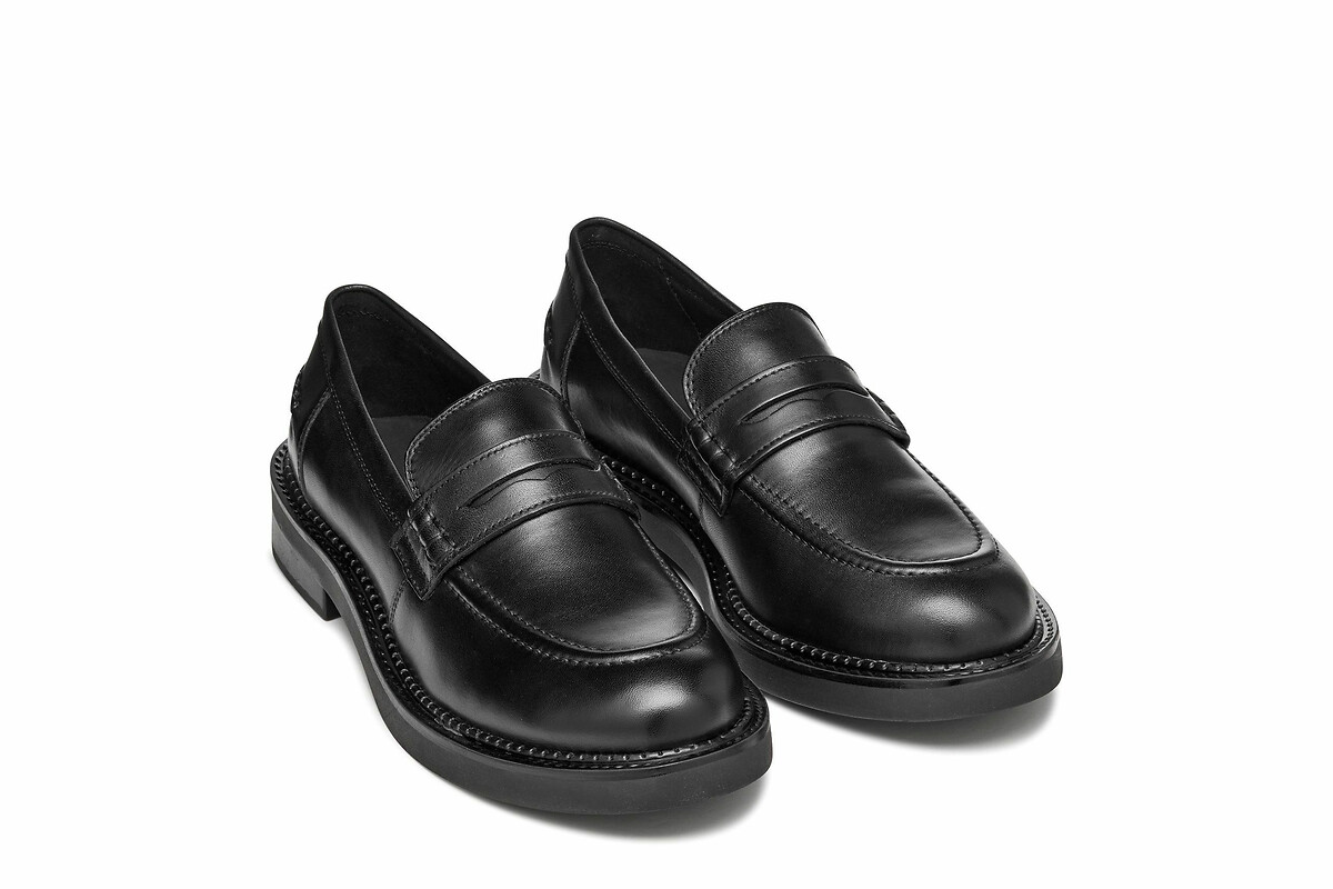 GEOX Mocasines de piel Serilda