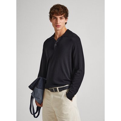 Pull col polo manches longues PEPE JEANS