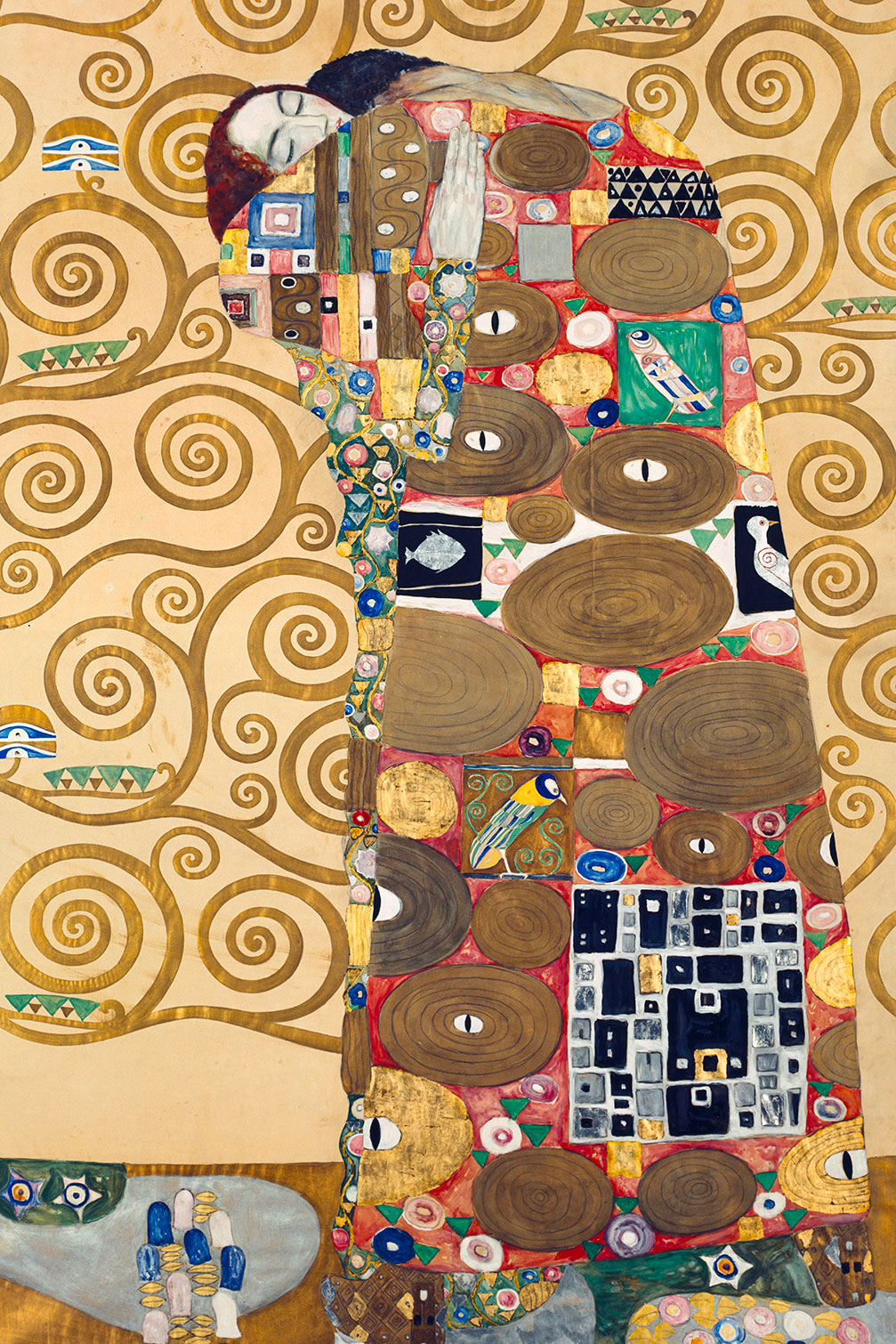 Tableau célèbre Klimt L' Accomplissement, HEXOA
