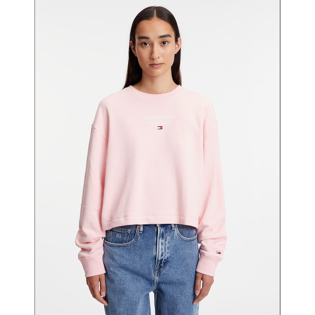 Pull tommy hilfiger on sale femme rose pale