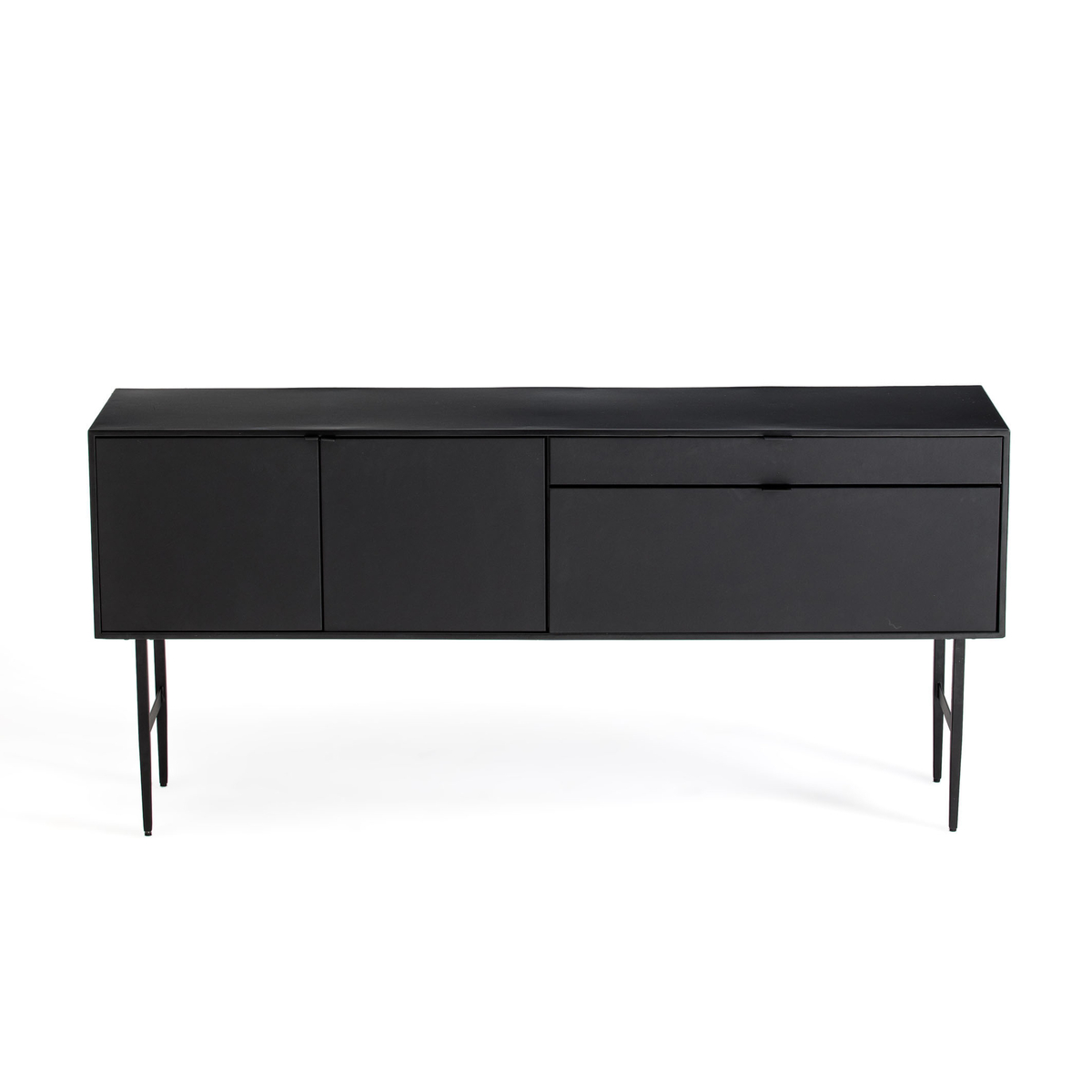 Realto Metal and Leather Sideboard