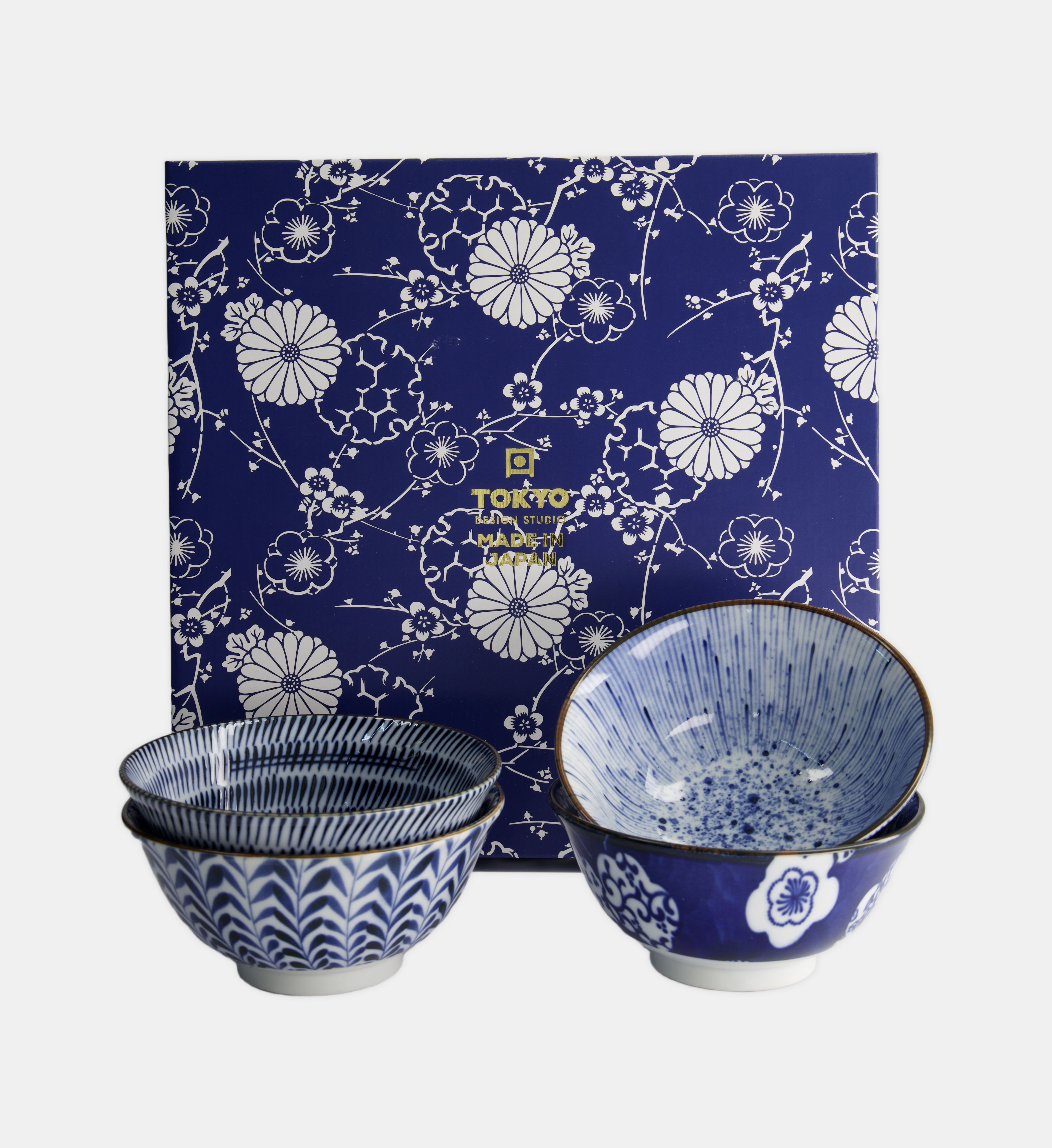 Coffret de 4 bols tayo, TOKYO DESIGN STUDIO