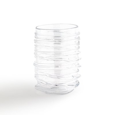 Vase transparent avec filaments en verre, Danila AM.PM