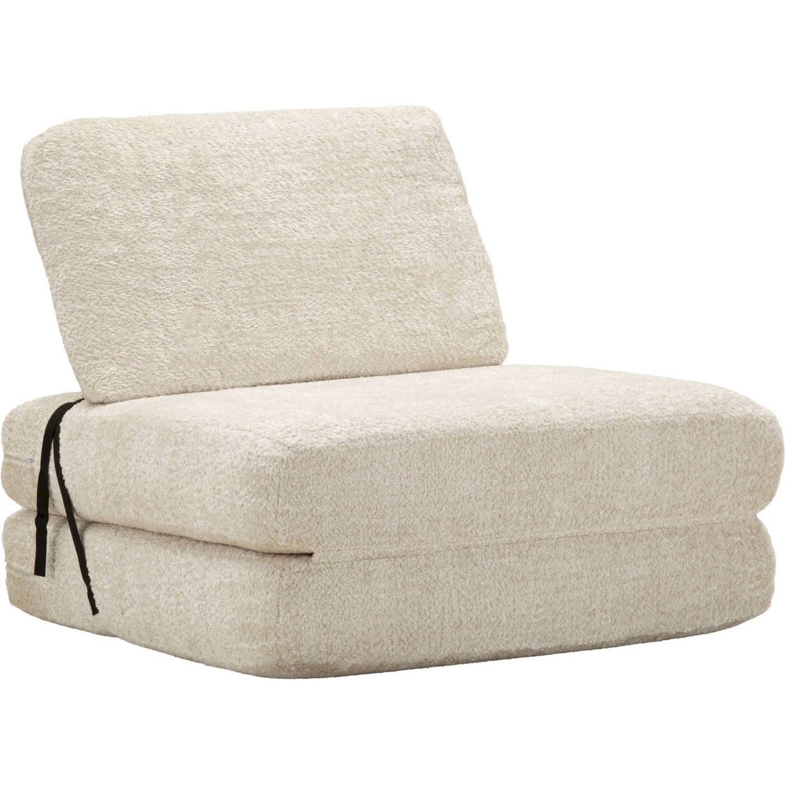 Fauteuil convertible compact bouclé MODERN, RECOLLECTION