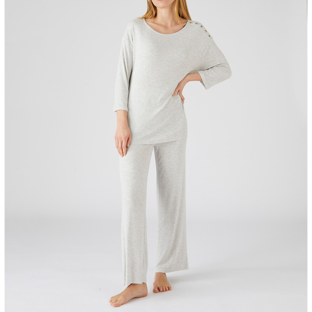 Débardeur de nuit en modal Pollux La Redoute Femme Vêtements Sous-vêtements vêtements de nuit Pyjamas 