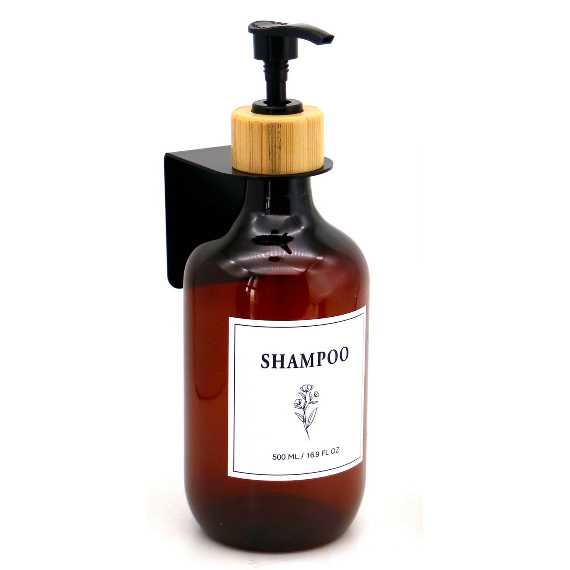Distributeur de savon mural 9x7.5x21cm, WADIGA