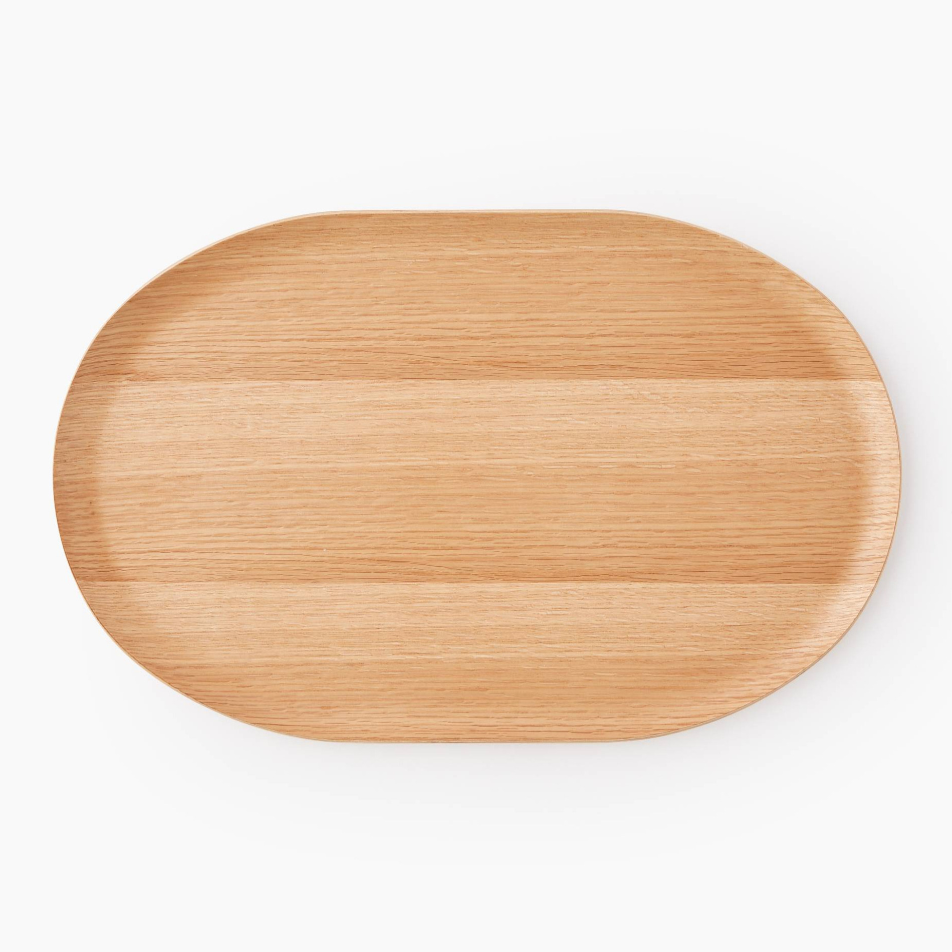 Plateau ovale, 40cm, MONOPRIX