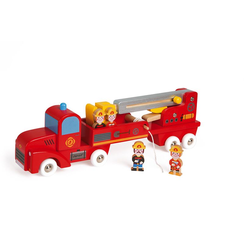 Camion de pompiers 5 en 1 à friction pour tout-petits de 3 à 6 ans