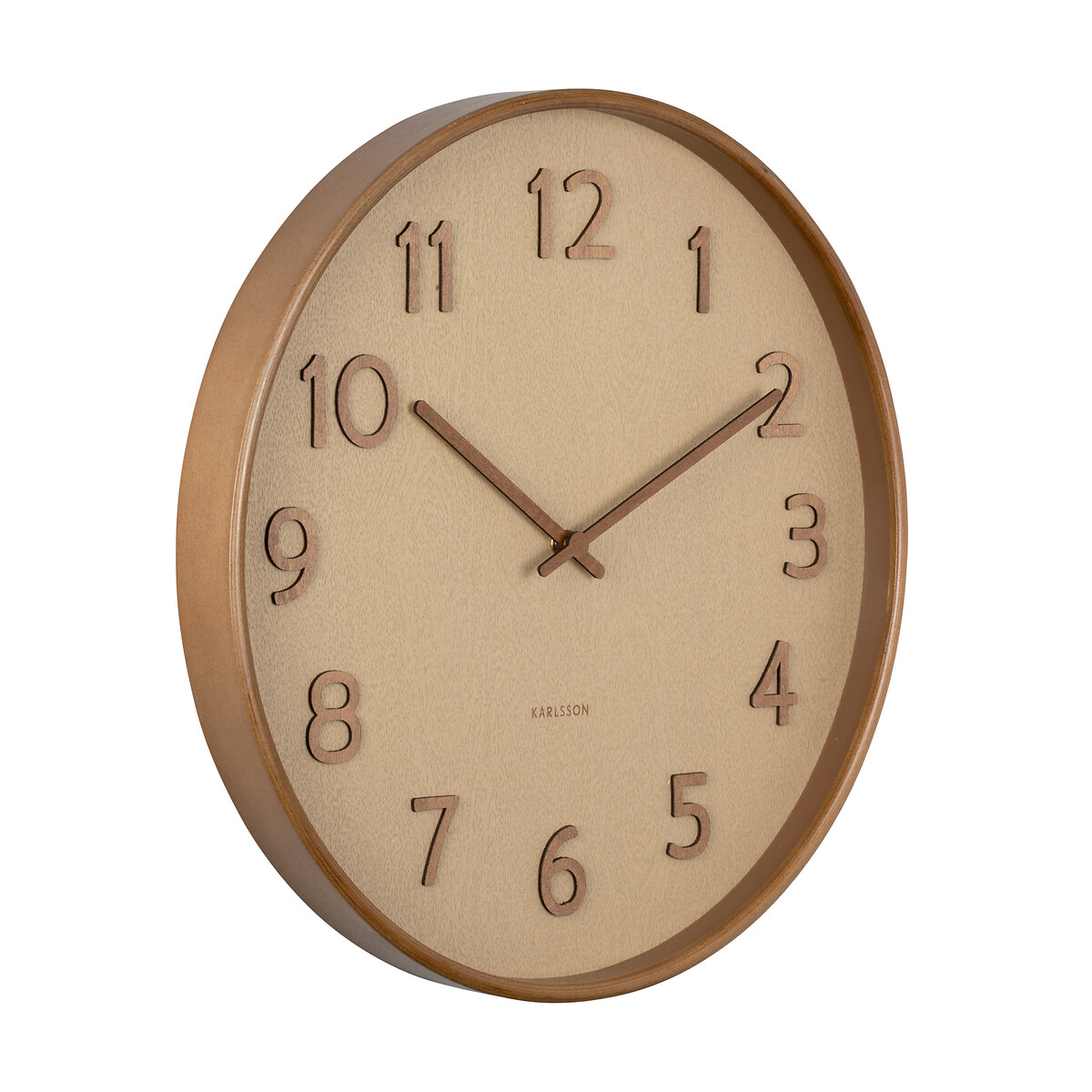 Contemporary clock - Button - KARLSSON CLOCKS - table / alarm / iron