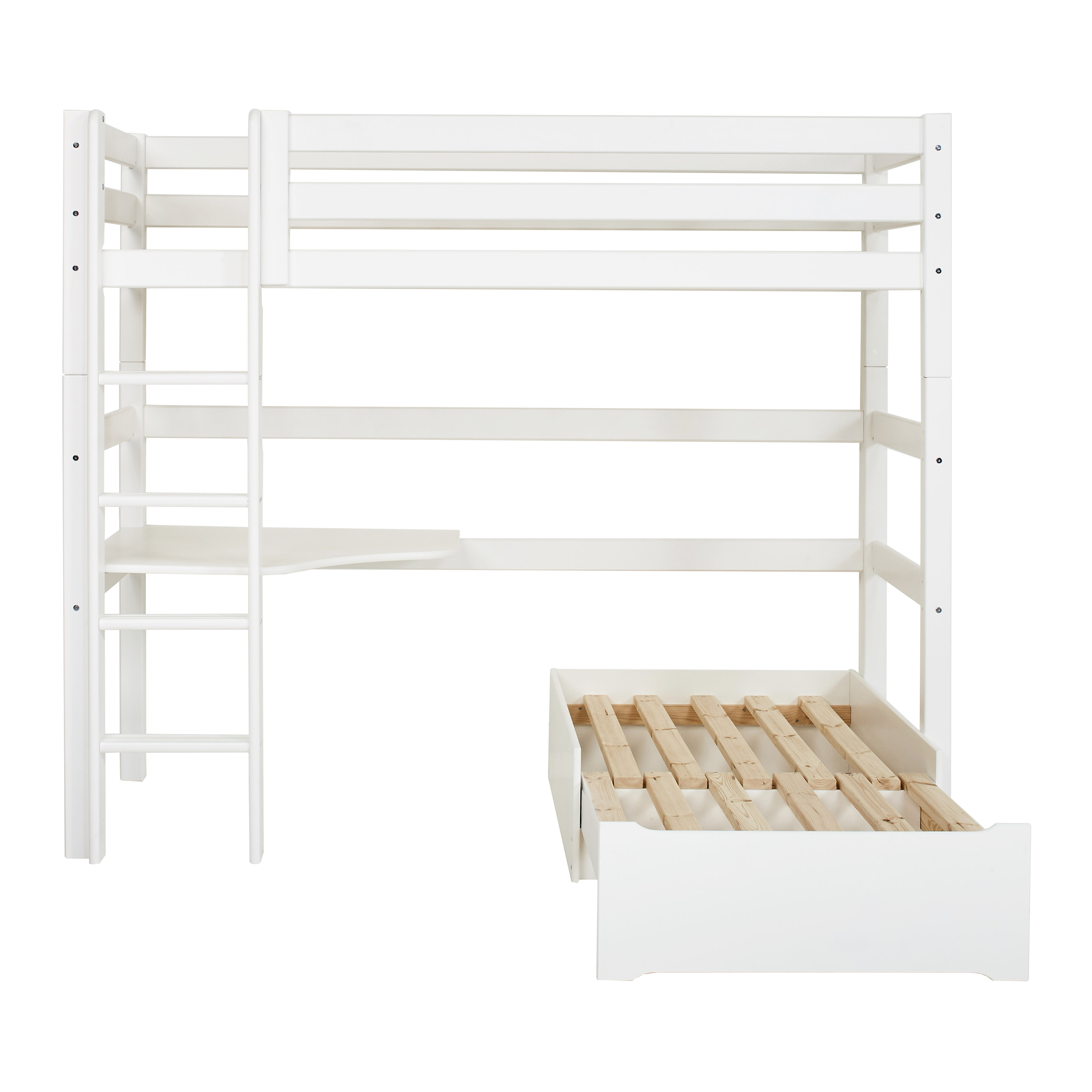 Lit Mezzanine pin massif ECO LUXURY, HOPPEKIDS