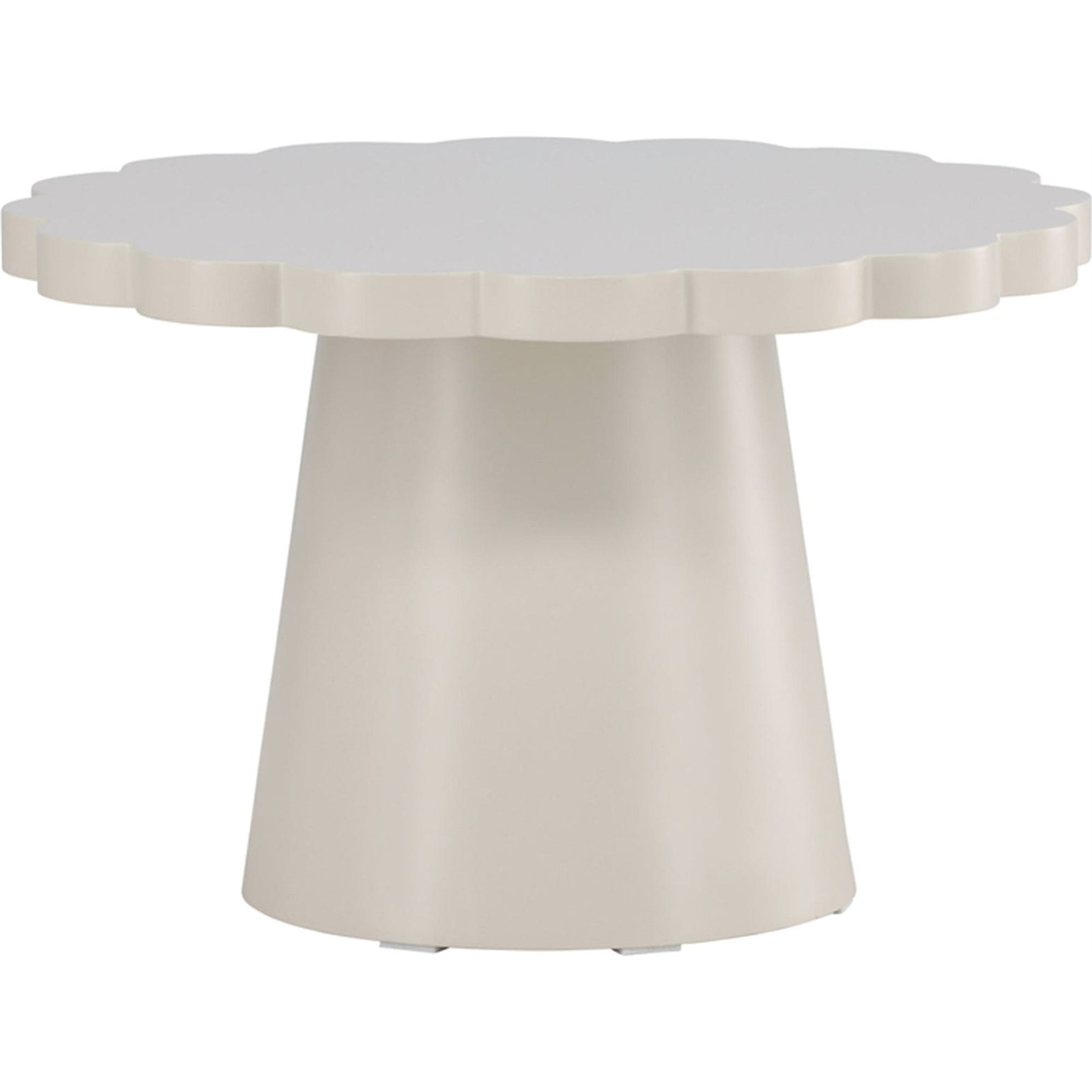 Table basse bois plateau fleur NOYRA, RECOLLECTION