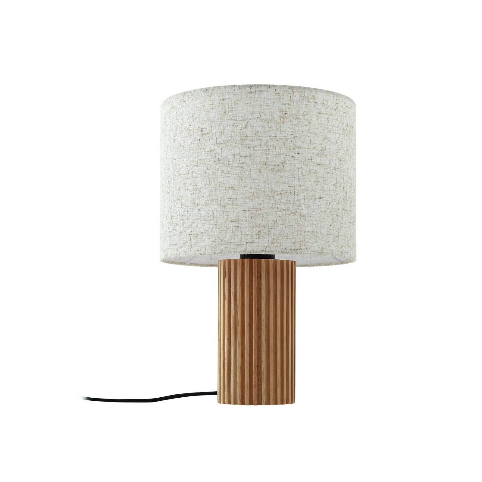 Lampe à poser en bois scandinave, Kimiko, LINDBY