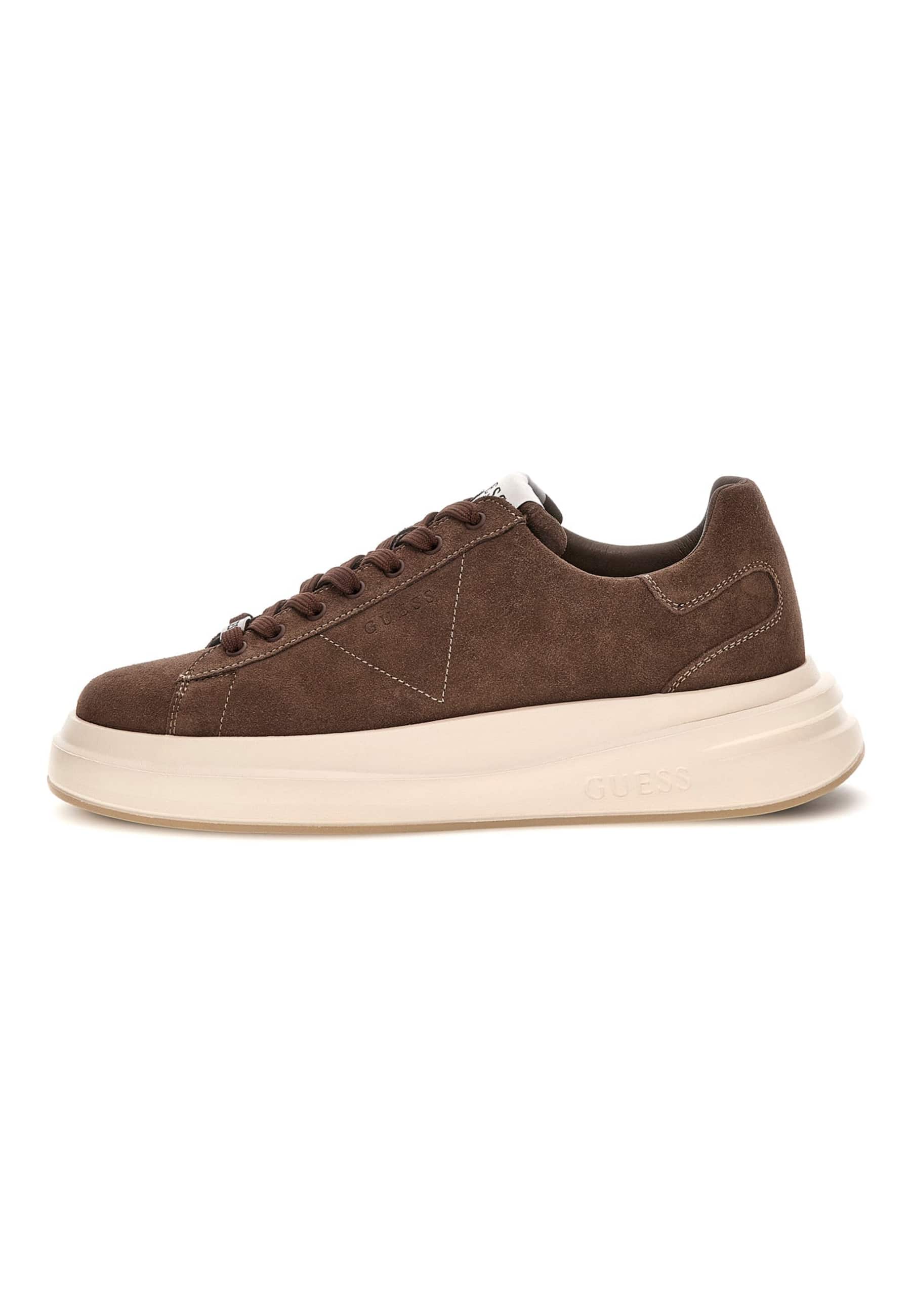 Sneakers Elba Daim Véritable, GUESS