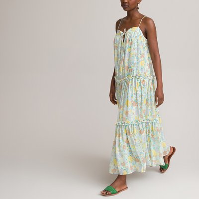 Recycled Tiered Cami Dress in Floral Print LA REDOUTE COLLECTIONS