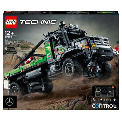 Le camion d’essai 4x4 mercedes-benz zetros télécommandé LEGO