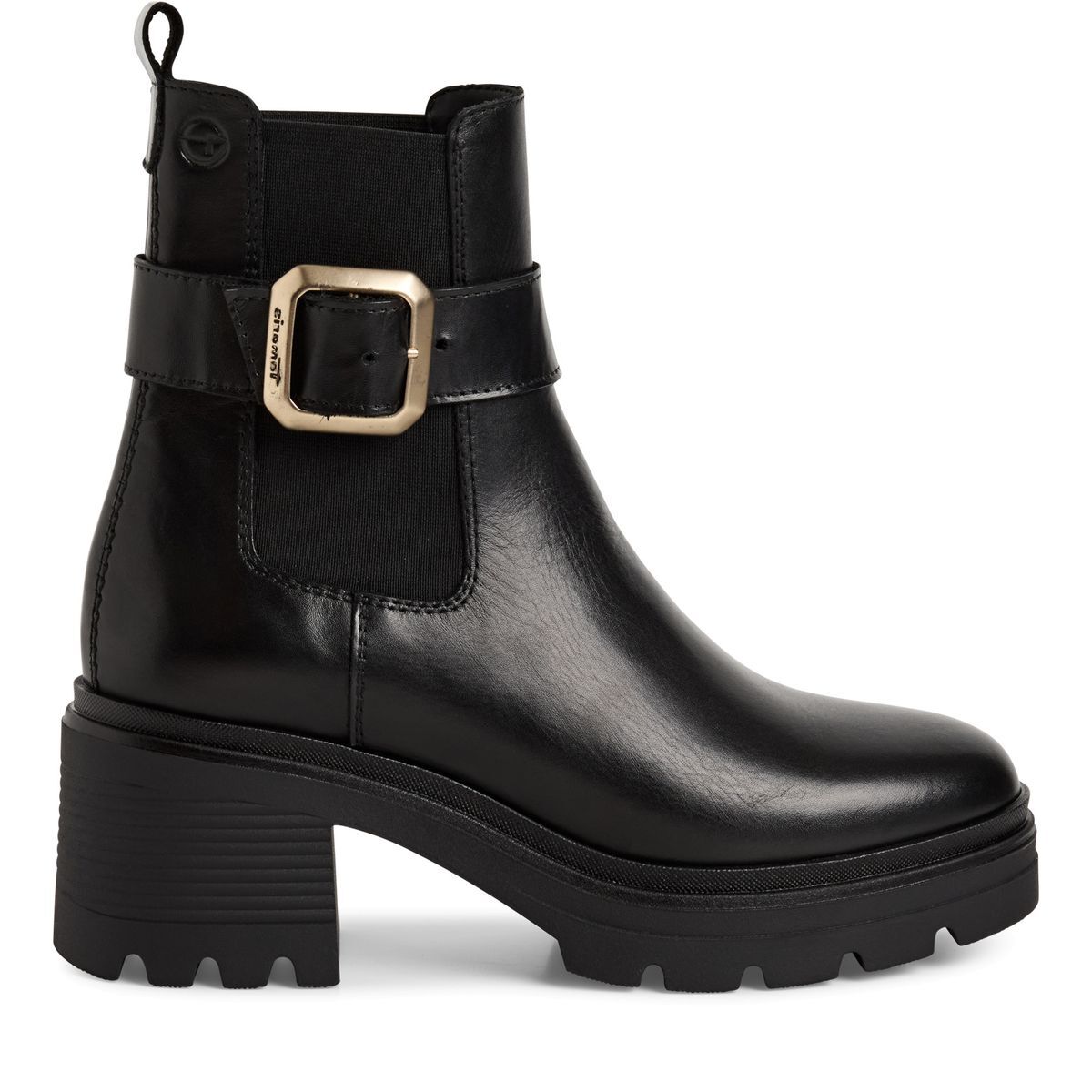 Bottine Chelsea en cuir, TAMARIS