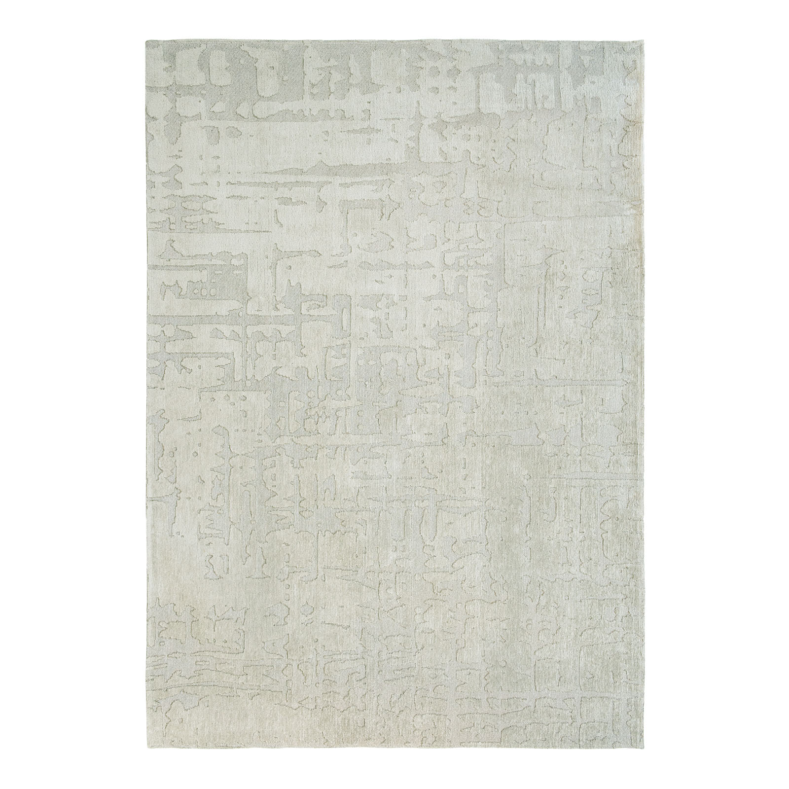 Tapis beige tissé plat moderne BAOBAB - Louis de Poortere, NOVATREND