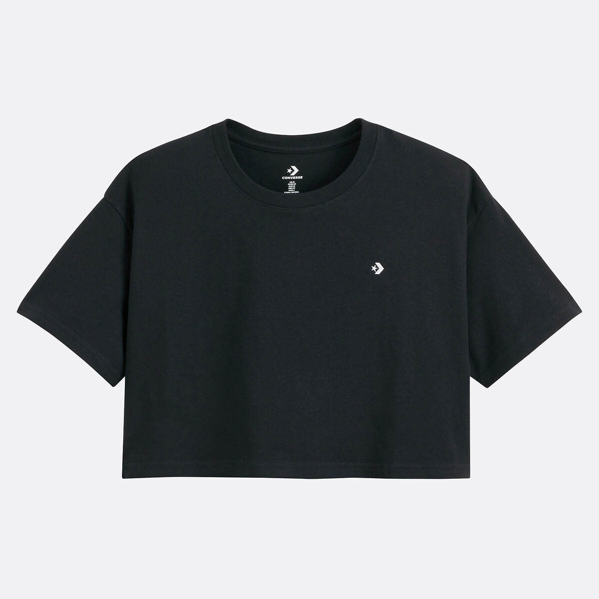 T-shirt court, manches courtes