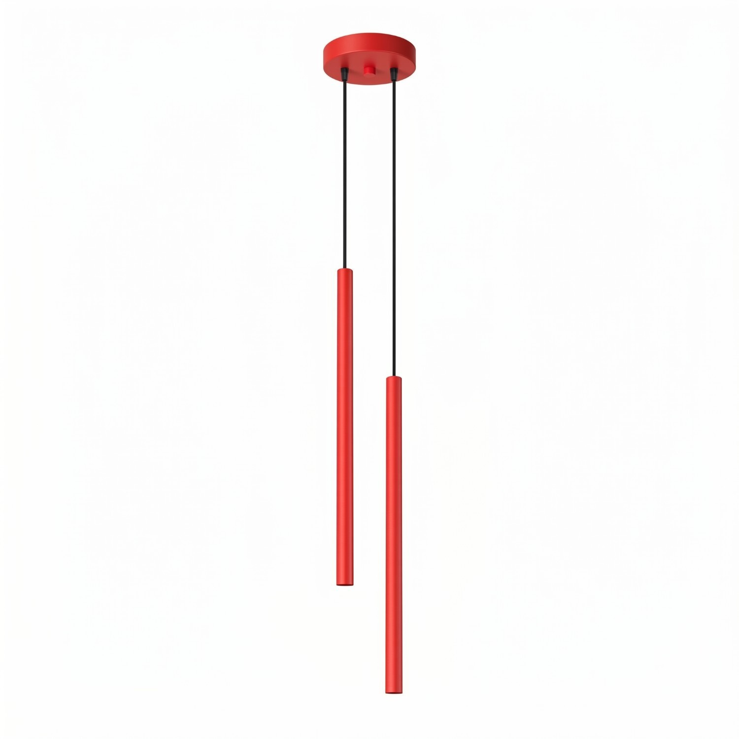 Suspension Acier Rouge G9 2 PASTELO, EDEN